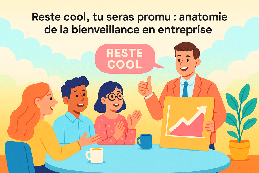 La bienveillance en entreprise : une langue douce qui masque la peur du conflit, la fuite de l’exigence et le règne du flou politiquement correct.