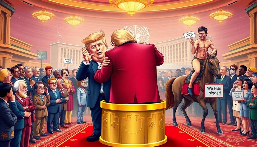 Trump choque le monde avec un doigt d'honneur diplomatique. Paradoxalement, les pays se bousculent pour répondre au "kiss my ass"