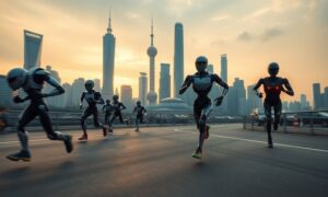 Les robots chinois ont écrasé les humains au marathon de Shanghai, même Poulidor ! Cette course homme-machine pose la question de notre place face à l'IA