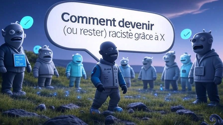 X transforme vos préjugés en racisme certifié ! Algorithmes toxiques, trolls et commentaires haineux : guide pour haïr en 280 signes.