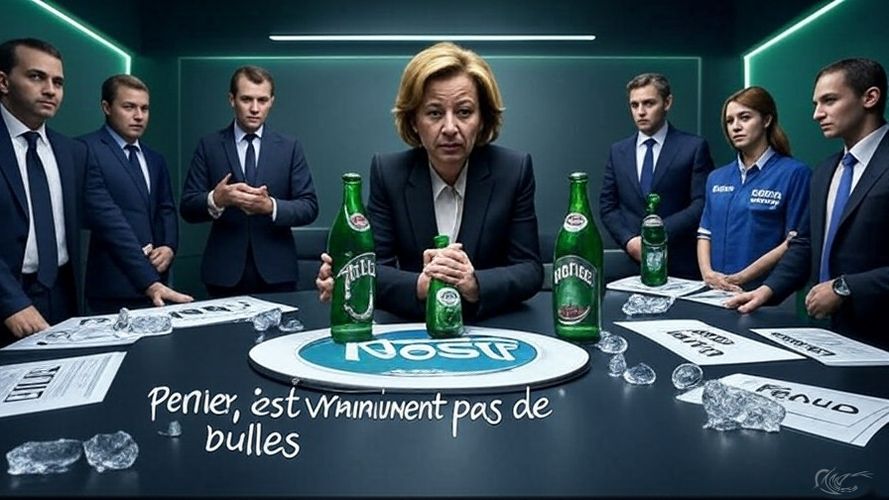 Perrier, de Nestlé, a traité illégalement son eau, avec la complicité de l’État. Chute des ventes, salariés en danger, marché ébranlé : les bulles n’ont plus de goût.