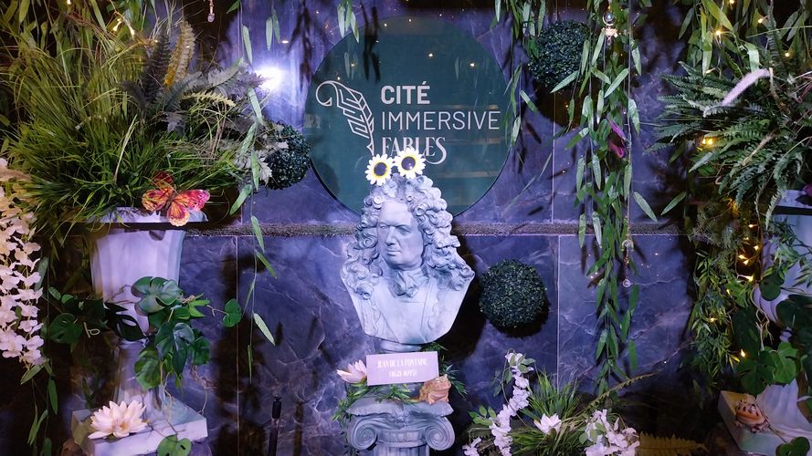 L'exposition La Cité Immersive des Fables, à Paris : un parcours sensoriel revisitant les fables de La Fontaine. Acteurs et technologies immersives