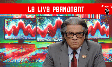 Pr4vd4 lance son Live Permanent : satire, glitch, absurdité assumée et vacuité médiatique mise en scène. Une démonstration corrosive.