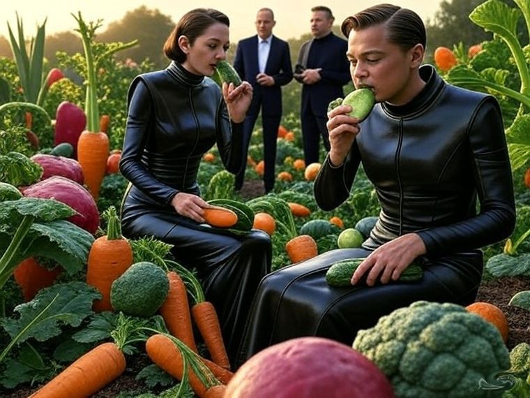 Le Régime Zéro déchets Digestifs : tout avaler des légumes, zéro excrétion, économies massives en eau et PQ. Musk et Gates s'y mettent