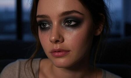 Le "tired girl makeup" érige la fatigue en esthétique : cernes sublimés, traits froissés et maquillage qui bave deviennent manifeste culturel