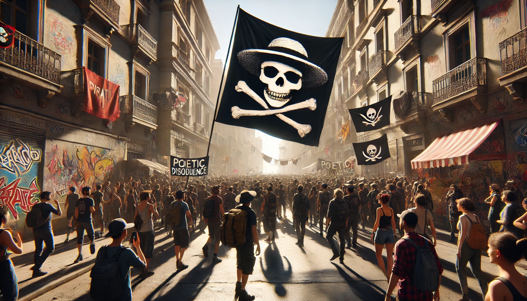 Le drapeau pirate luffy de One Piece s’impose comme simulacre planétaire d’une révolte sans révolution : une insoumission joyeuse à l’ère de l’image
