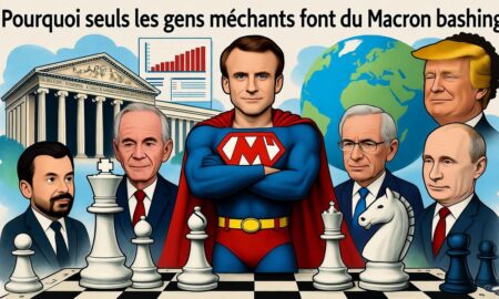Manu, sauveur en costard : réformes, nominations rusées, diplo impériale. Basher ? Pour les méchants ! Vive la Start-up Nation en guerre (contre l'ennui)