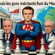 Manu, sauveur en costard : réformes, nominations rusées, diplo impériale. Basher ? Pour les méchants ! Vive la Start-up Nation en guerre (contre l'ennui)