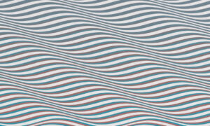 Bridget Riley, musée d'Orsay, exposition Point de départ. Nourrie par Seurat, Riley nous apprend à regarder ce qui relie les formes. Op art.