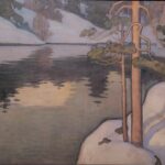 Pekka Halonen révèle un Nord intérieur : paysages denses, lumières obliques, figures silencieuses. Une modernité calme, enracinée, façonnée par la rigueur du réel
